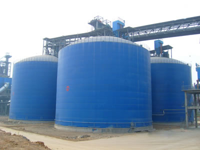 中宁水泥钢板库改造