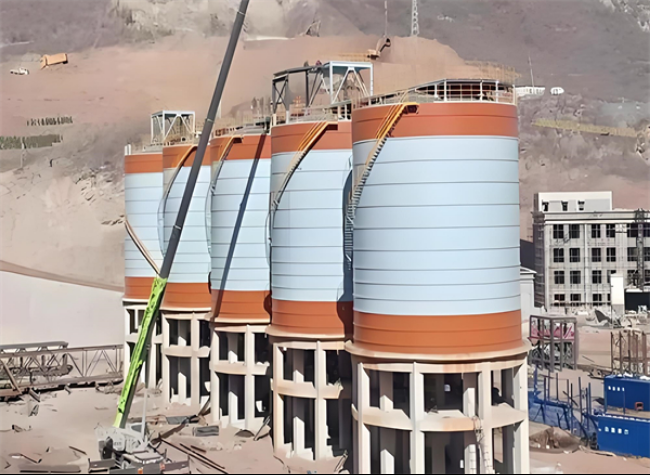 中宁高架钢板仓